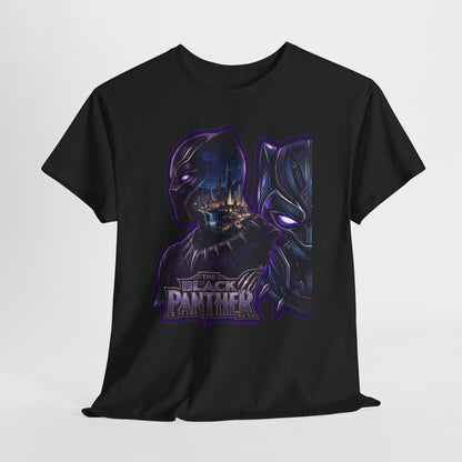 Black Panther Graphic Tee — Marvel-Inspired Heroes Shirt