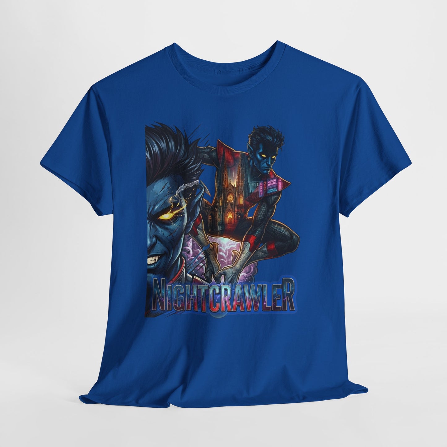 Nightcrawler Graphic Tee — Vintage Comic X-Men Design