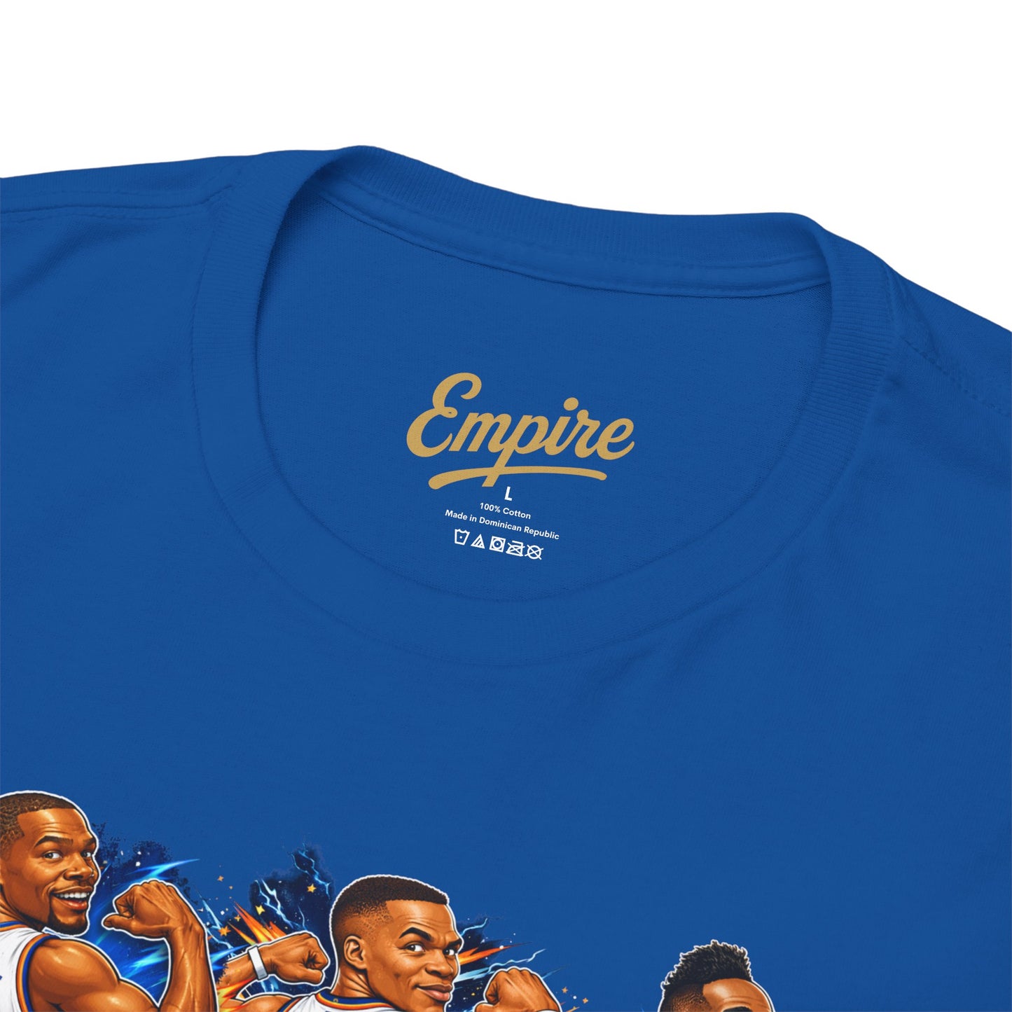 OKC Thunder Caricature Basketball T-Shirt — Team Players Graphic Tee