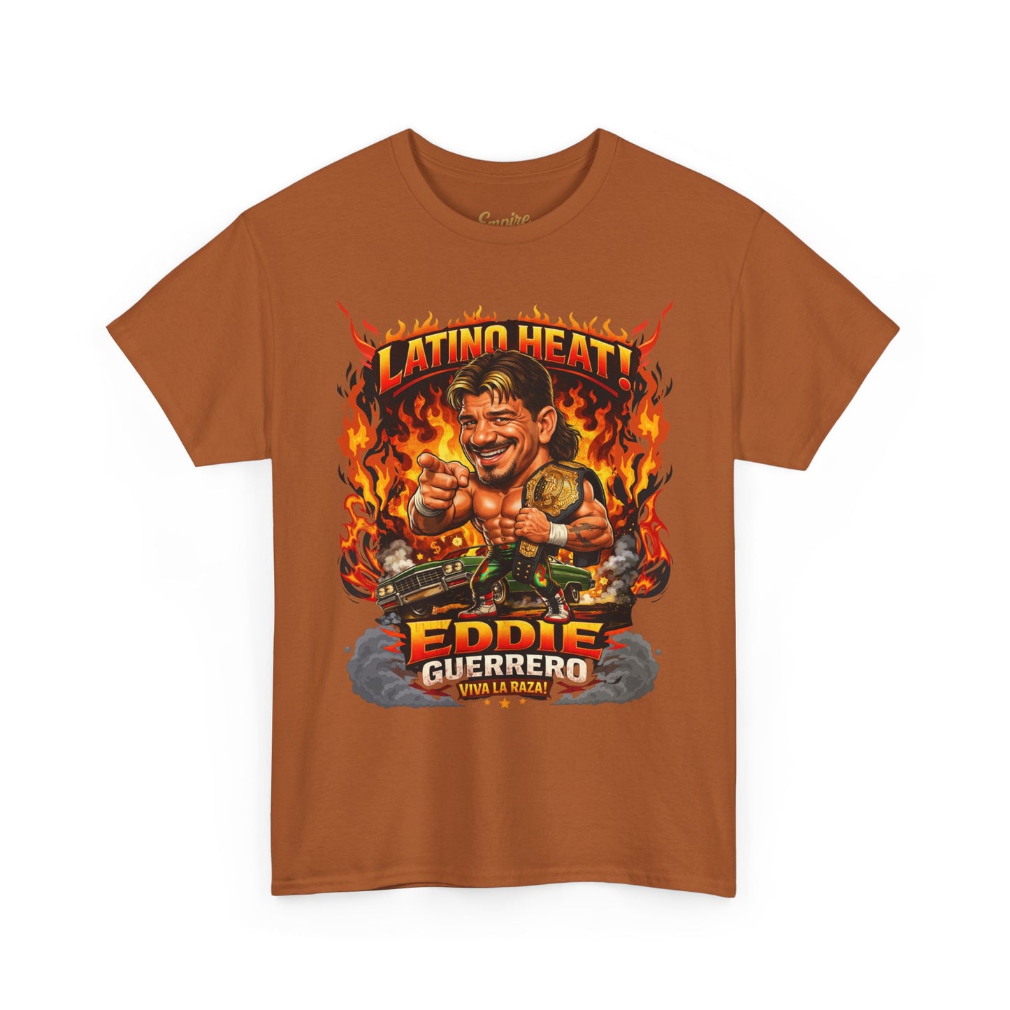 Eddie Guerrero 'Latino Heat' Graphic Tee - Wrestling Tribute Shirt
