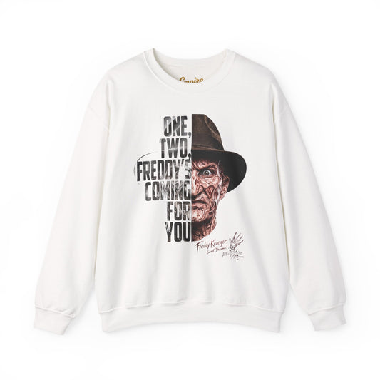 Freddy Krueger 'One, Two, Freddy's Coming For You' Crewneck Sweatshirt