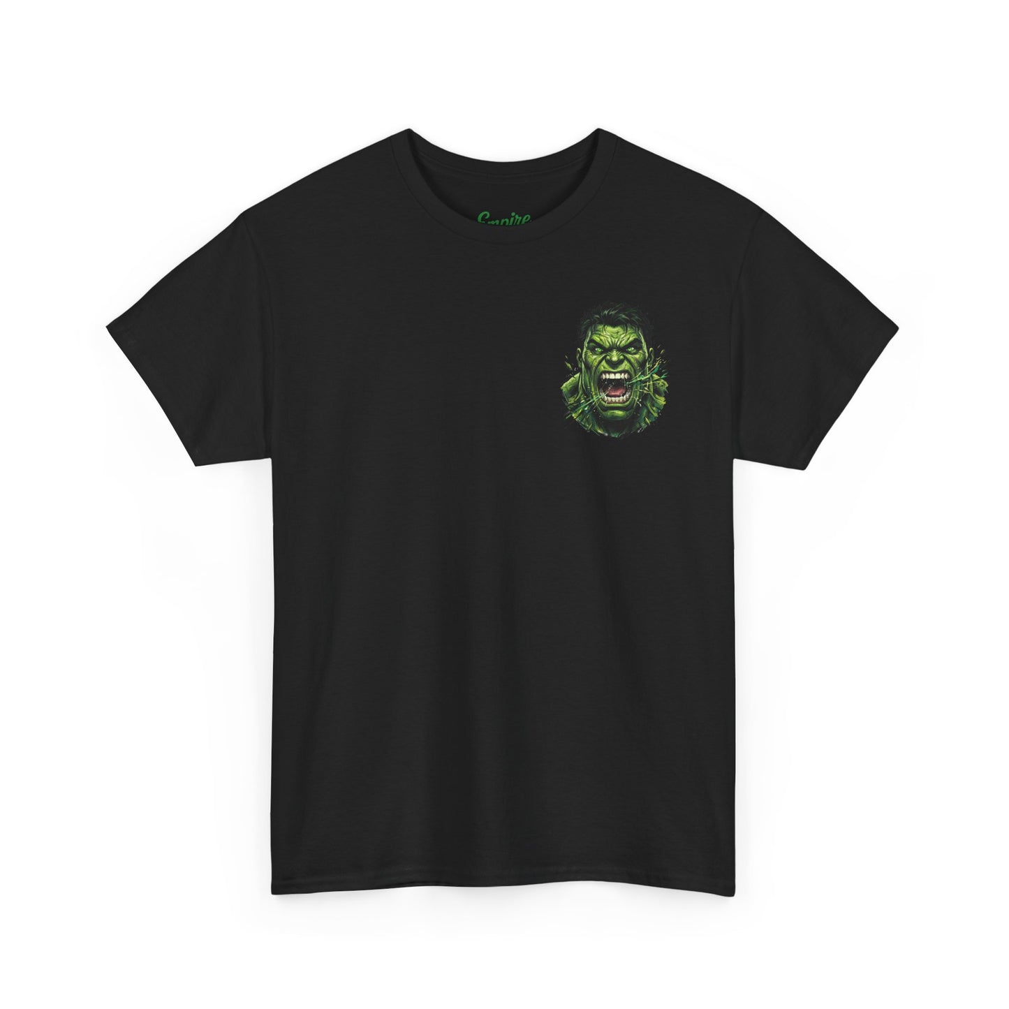 Hulk Graphic Tee — Bruce Banner Movie Poster Back Print