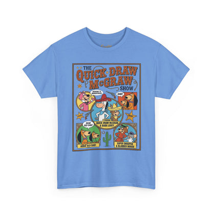 Quick Draw McGraw Retro Cartoon T‑Shirt