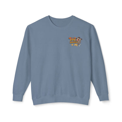 Taz Mania Crewneck Sweatshirt – Retro Cartoon Graphic Pullover