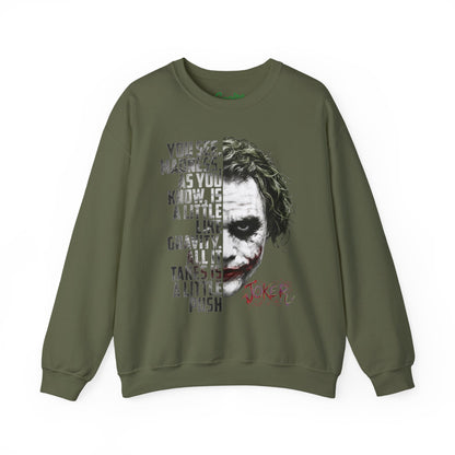 The Clown "You See Madness" Graphic Pullover Sweatshirt