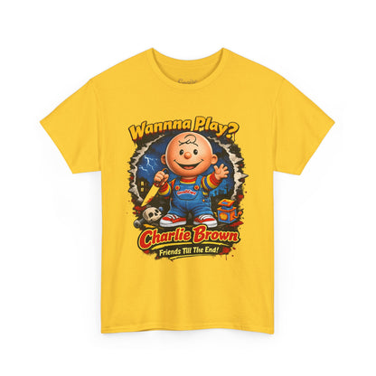 Charlie Brown "Wanna Play?" Graphic Tee