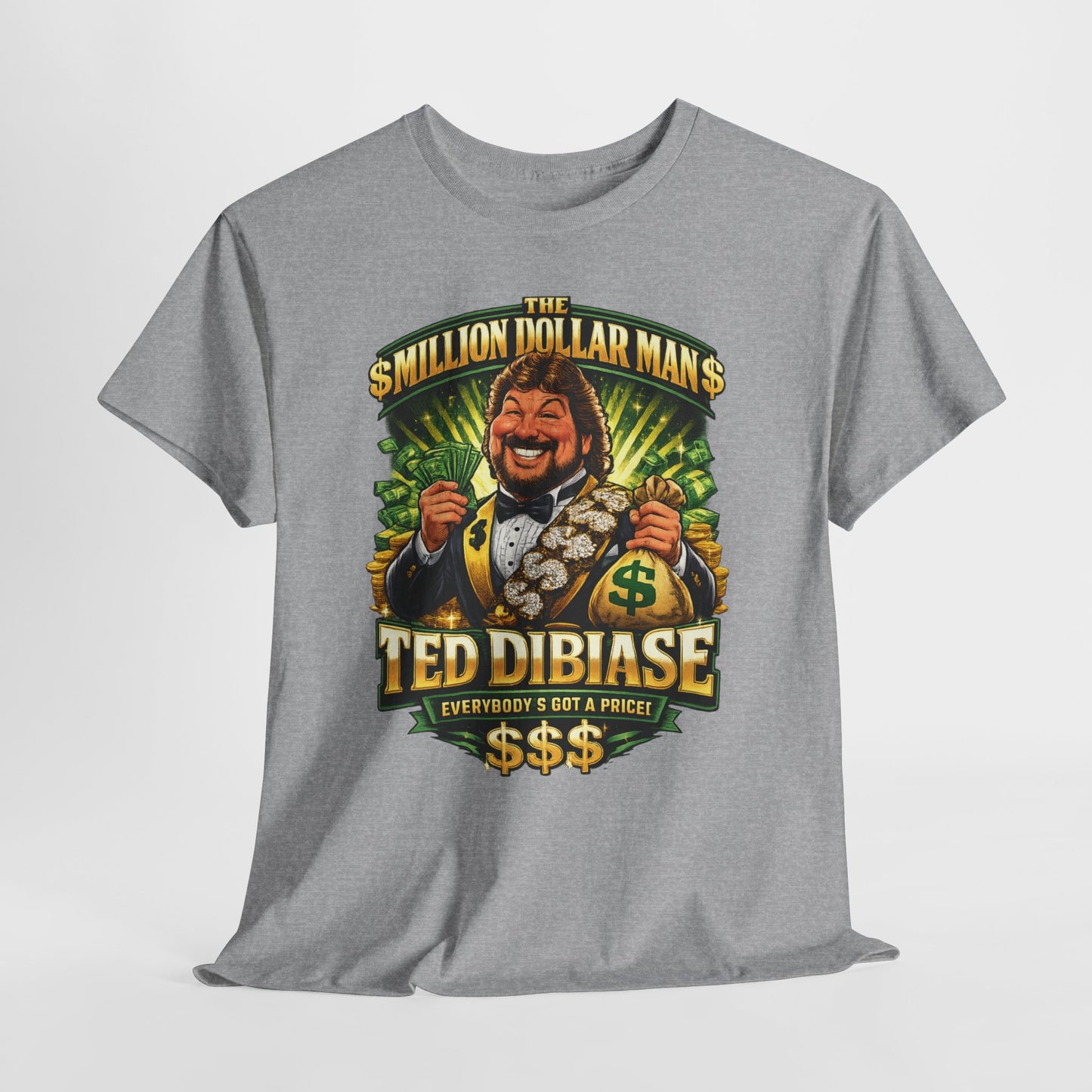 Ted Dibiase Million Dollar Man T-Shirt — Retro Wrestling Tee
