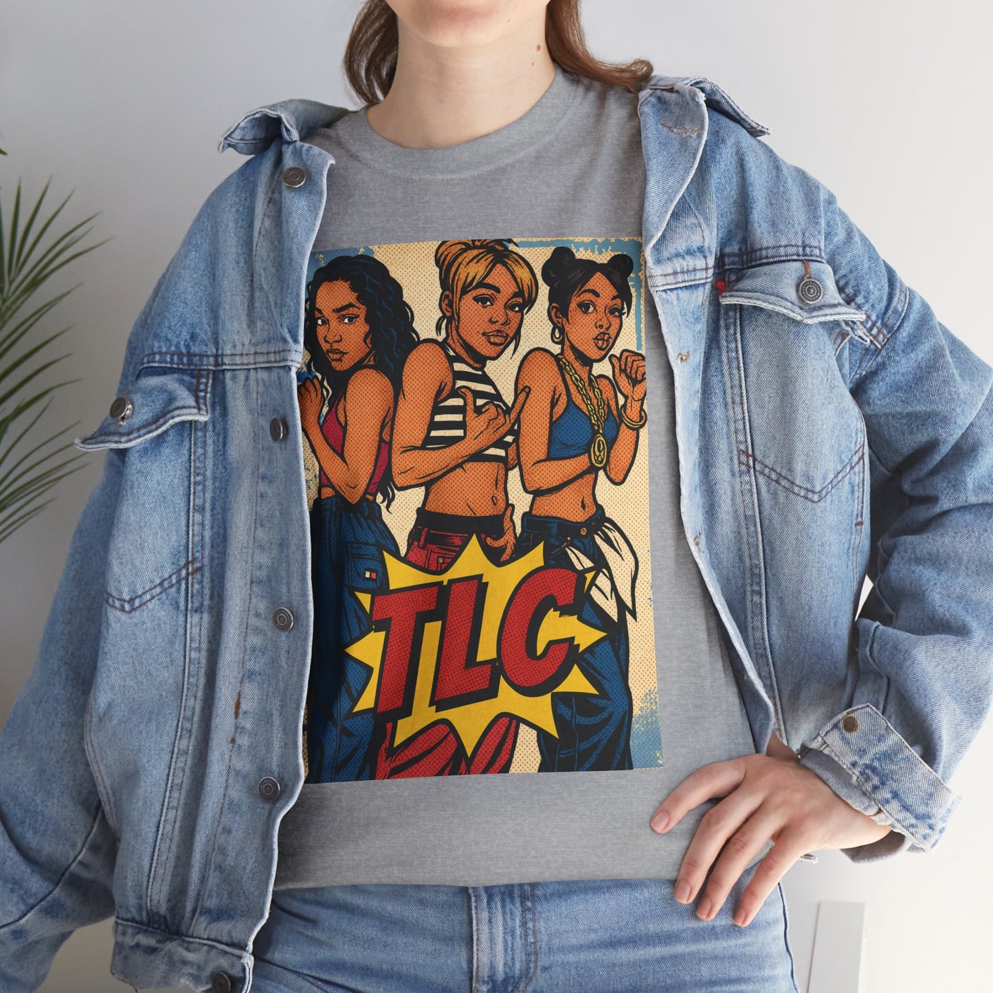 TLC Inspired Retro Graphic Shirt, 90s Nostalgia T-Shirt
