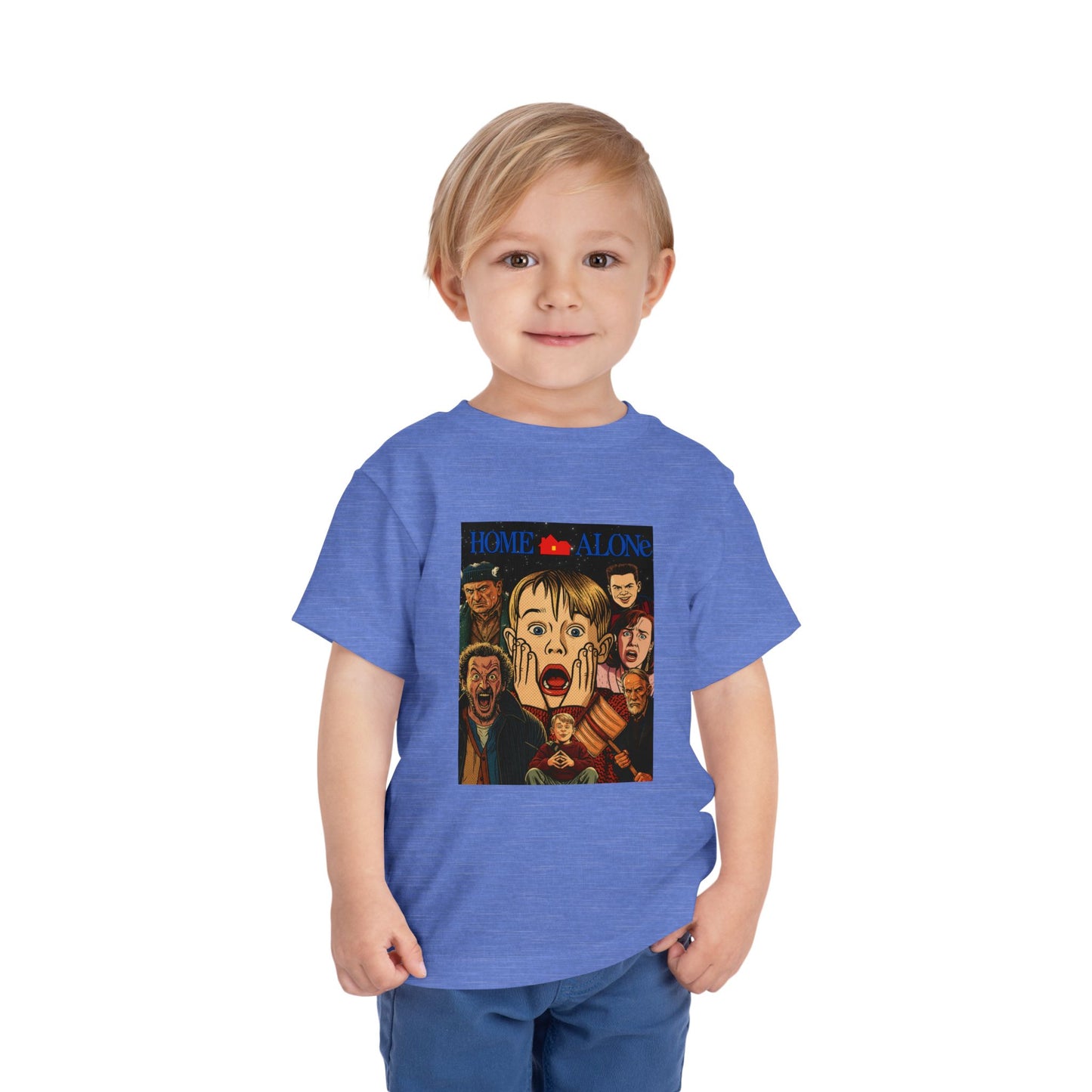 Home Alone Toddler Tee, Kid's Movie Shirt, Funny Kids T-Shirt, Halloween Costume, Birthday Gift for Boys and Girls