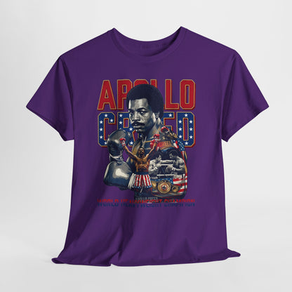 Apollo Creed Boxing T-Shirt — Vintage Rocky Tribute Tee