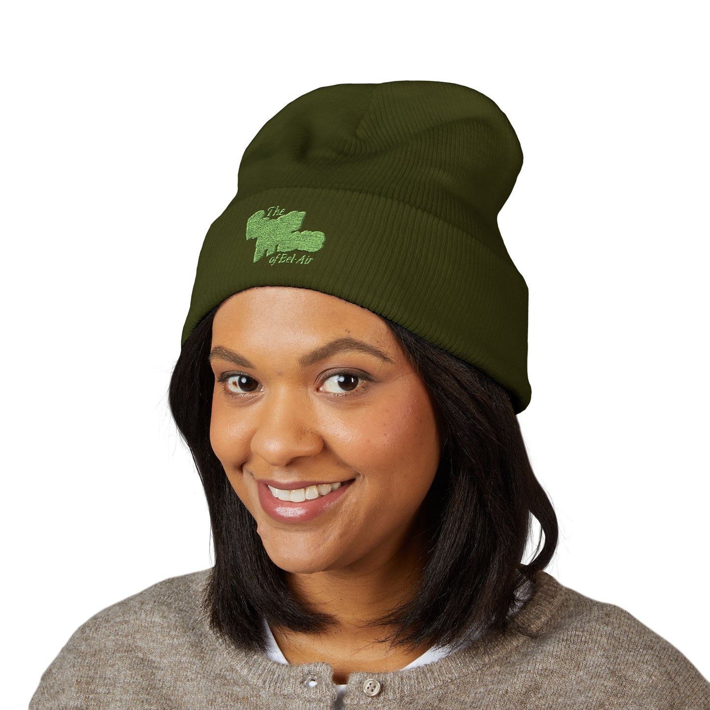 Embroidered Fresh Prince  Beanie — Cozy Cuffed Knit Hat