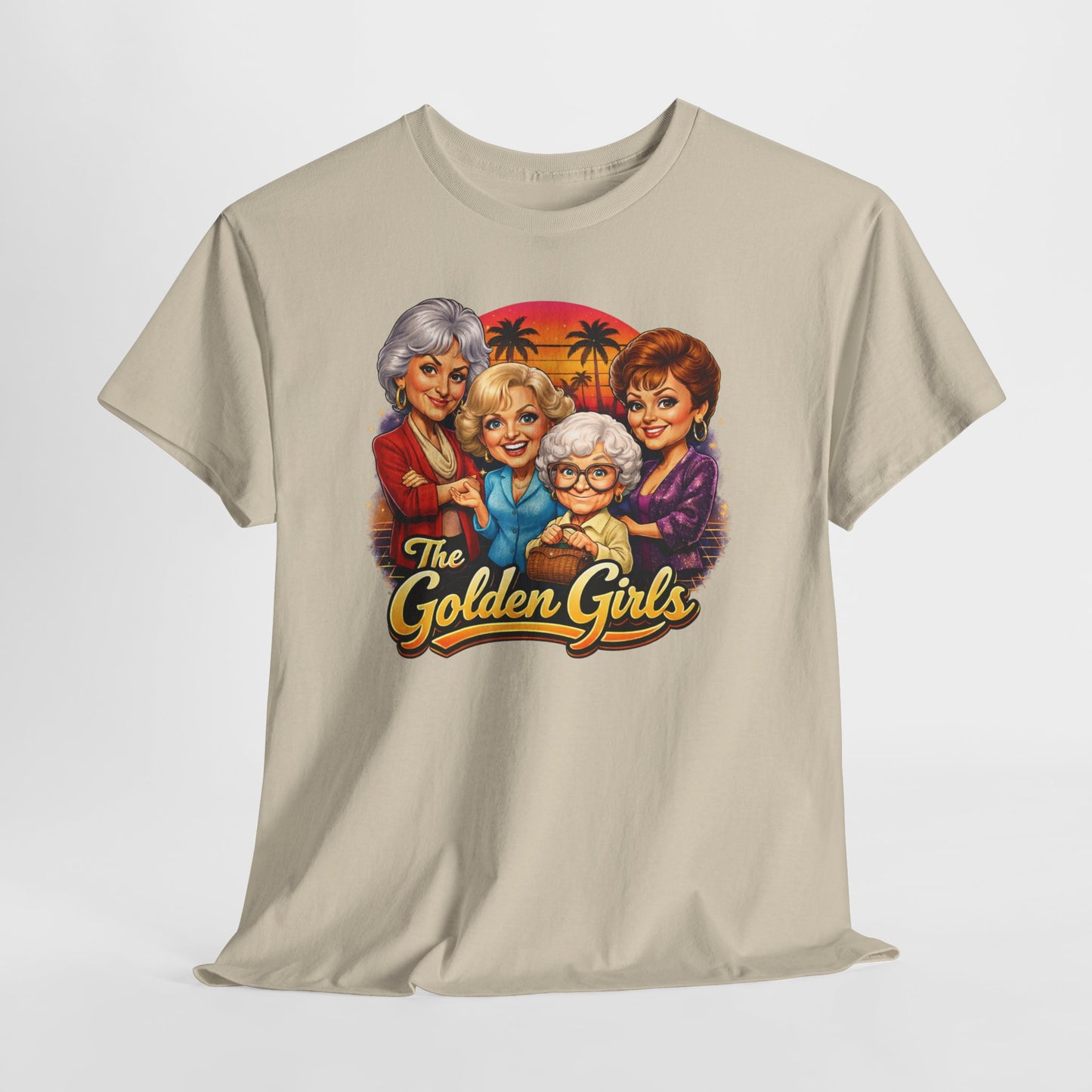 Golden Girls Retro Tee — Vintage TV Show Graphic T-Shirt