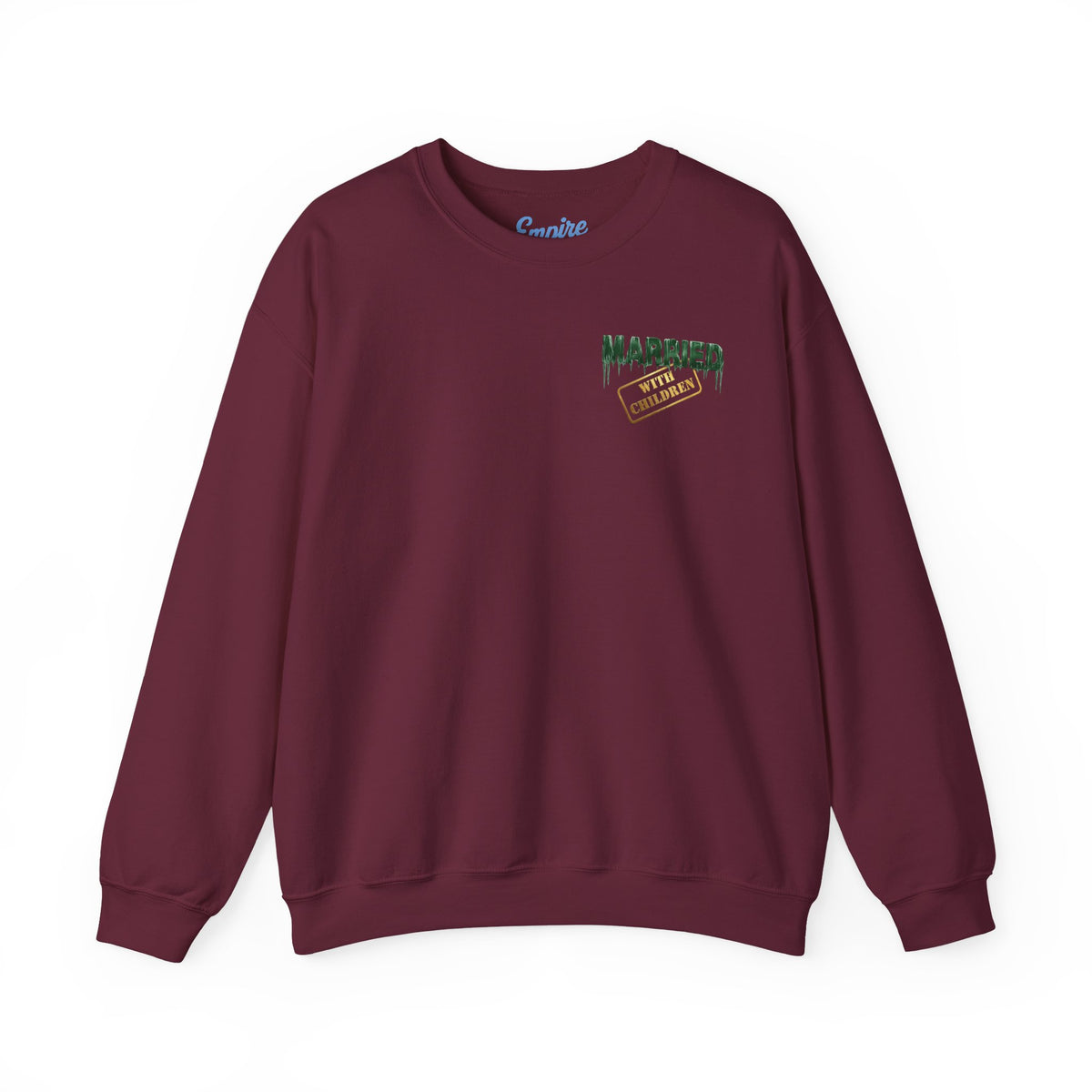 Al Bundy 'Married... Awesome Gawwwwd' Crewneck Sweatshirt