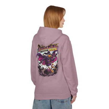 Retro Darkwing Duck Graphic Hoodie | 90s Cartoon Nostalgia