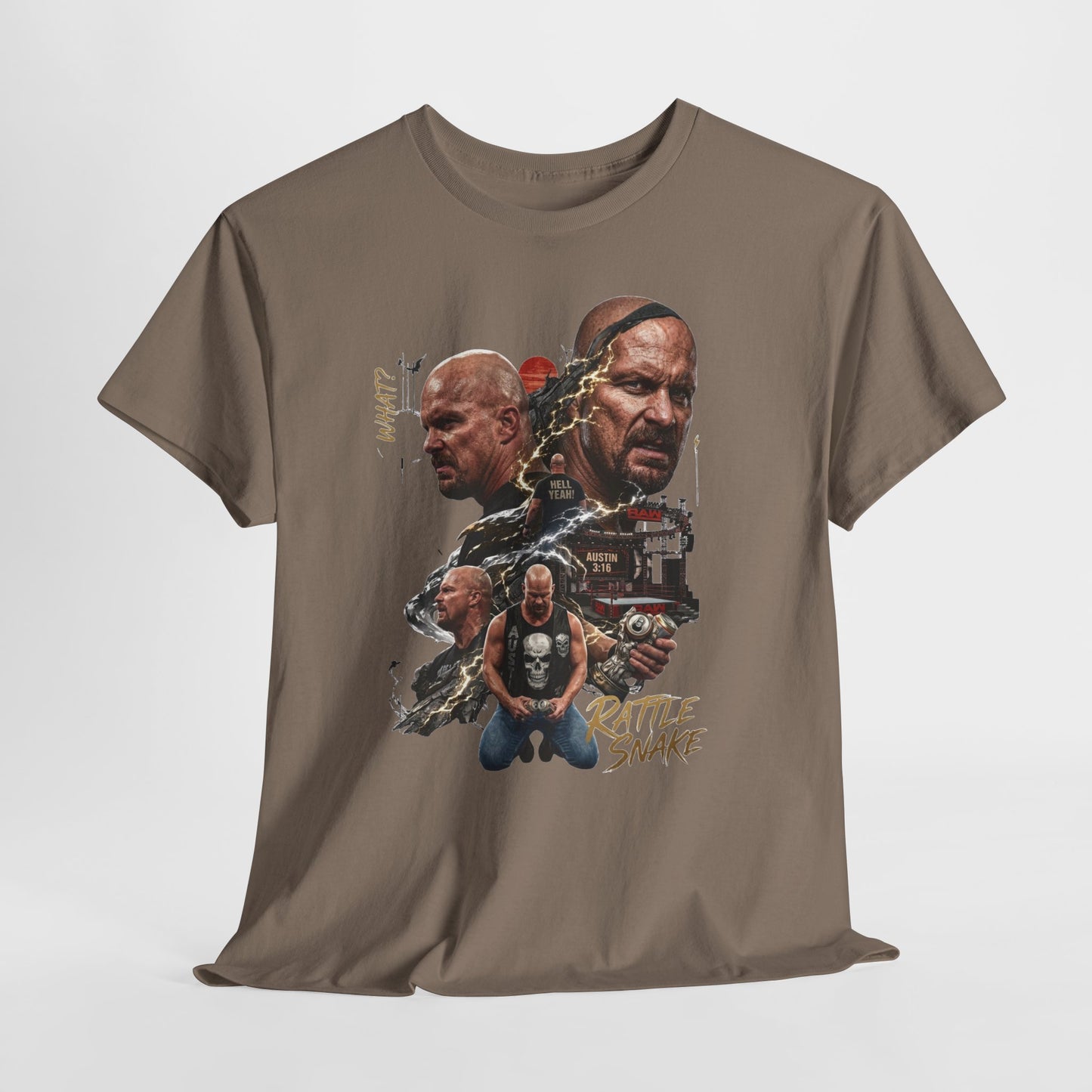 Vintage Stone Cold Austin 3:16 Collage Tee