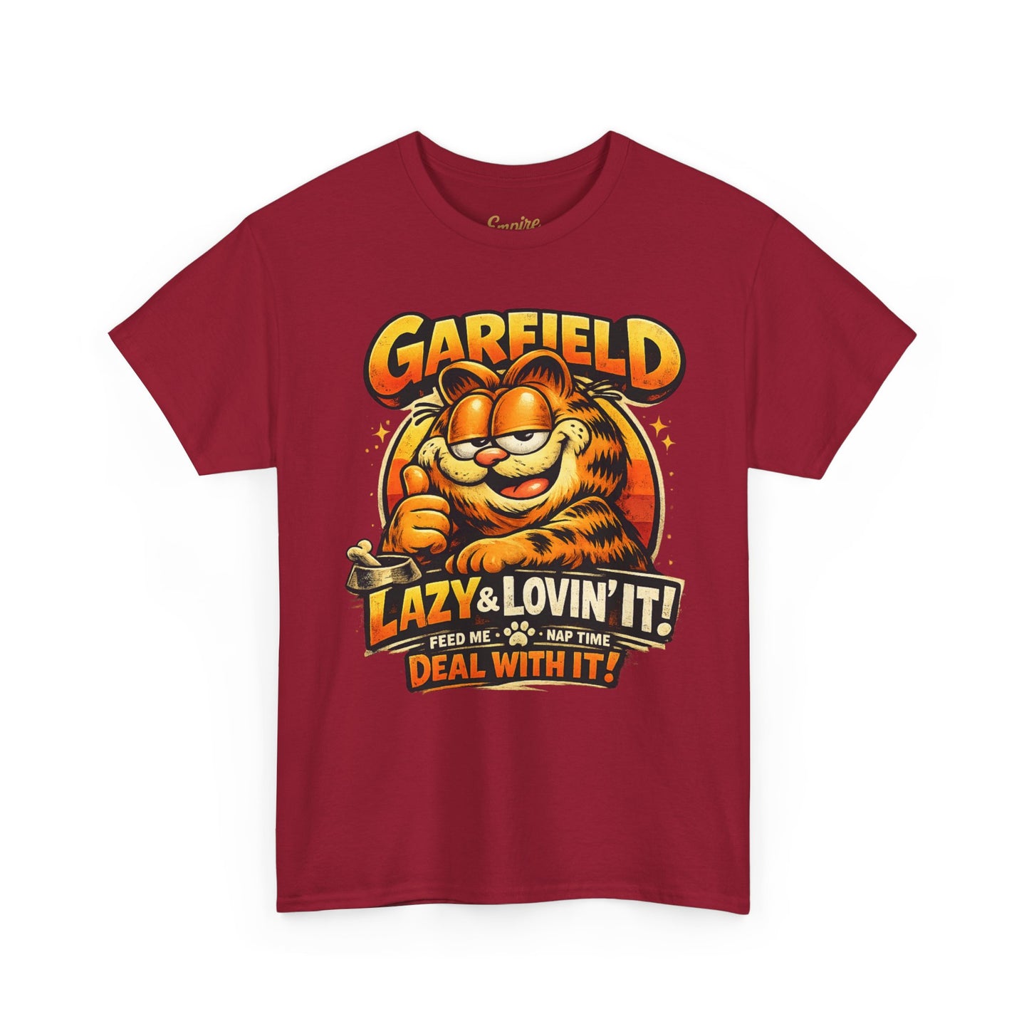 Garfield "Lazy & Lovin' It" Graphic Tee
