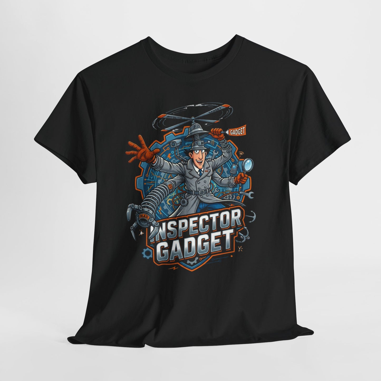 Inspector Gadget T‑Shirt — Retro Detective Gadgetry Tee