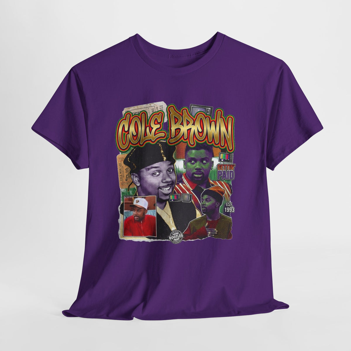 Vintage Cole Brown Bootleg Graphic Tee