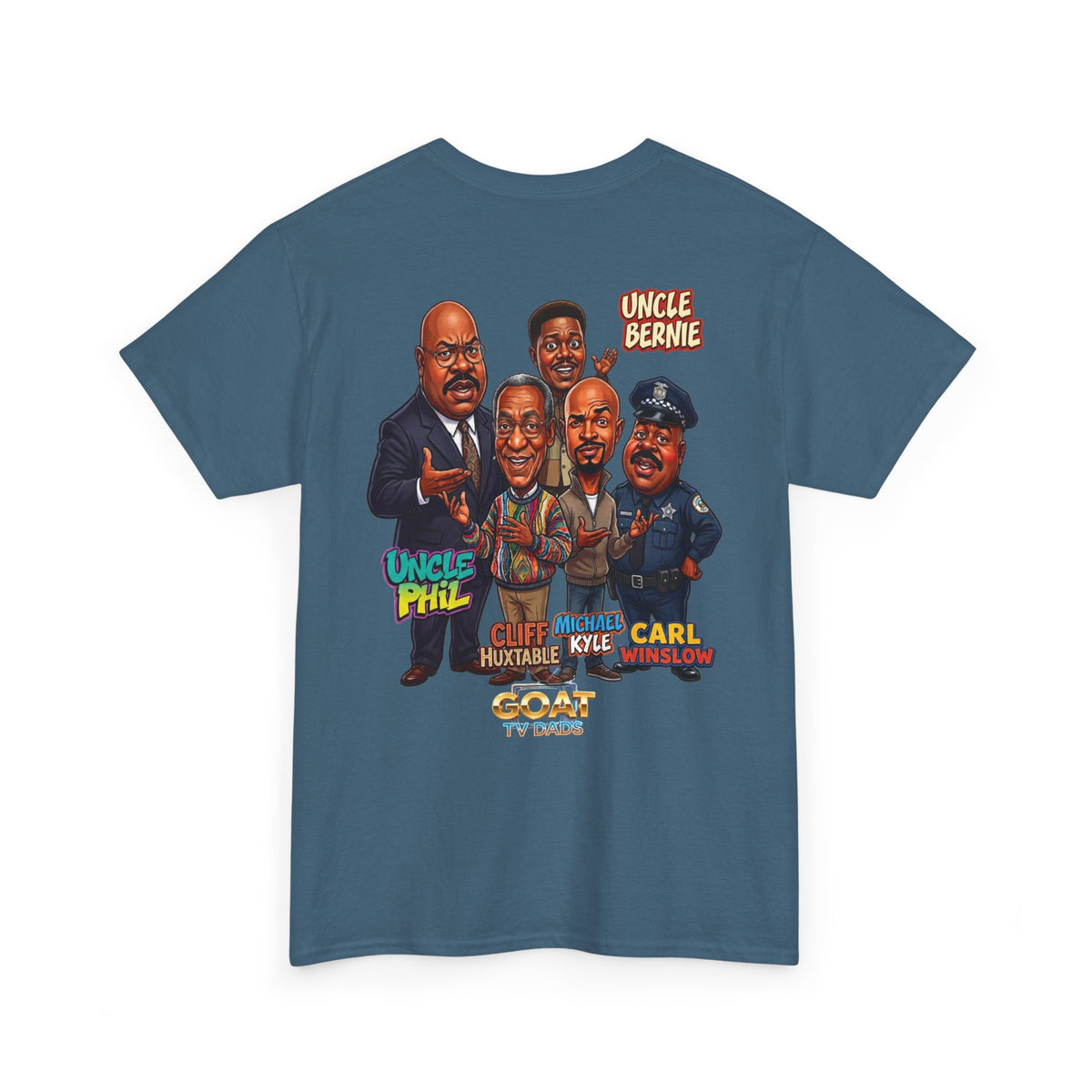 GOAT TV Dads Legends Graphic Tee