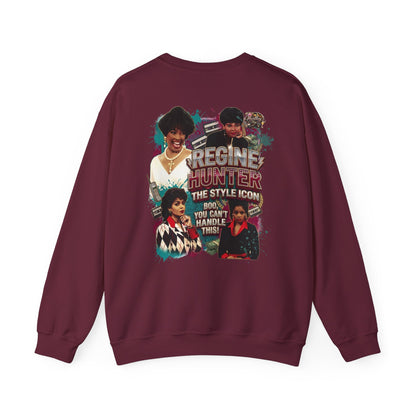 Regine Hunter Tribute Sweatshirt - "The Style Icon" Retro Graphic Crewneck