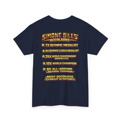 Simone Champion Gymnastics T-Shirt — "Fly Like a Champion" Tribute Tee