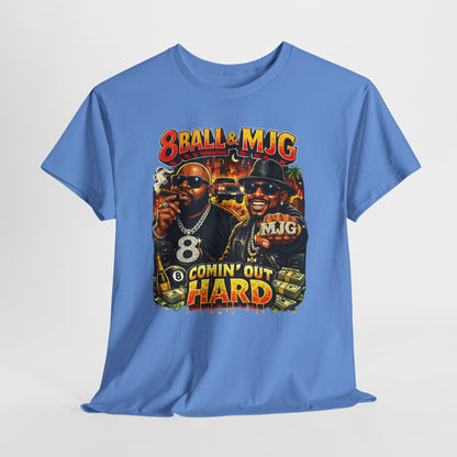 8Ball & MJG 'Comin' Out Hard' Vintage Hip-Hop Graphic Tee