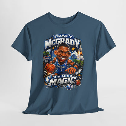 Tracy McGrady Orlando Magic Retro Basketball Tee