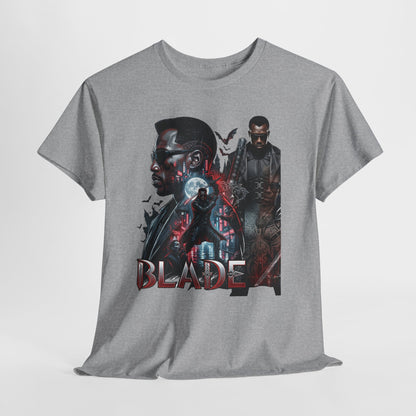 Blade Movie Graphic Tee — Vampire Hunter Retro Poster T-Shirt