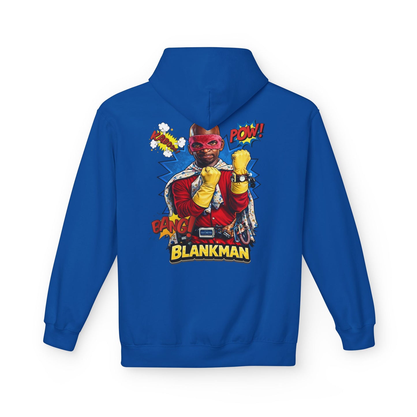 Blankman Inspired Graphic Midweight Softstyle Fleece Hoodie