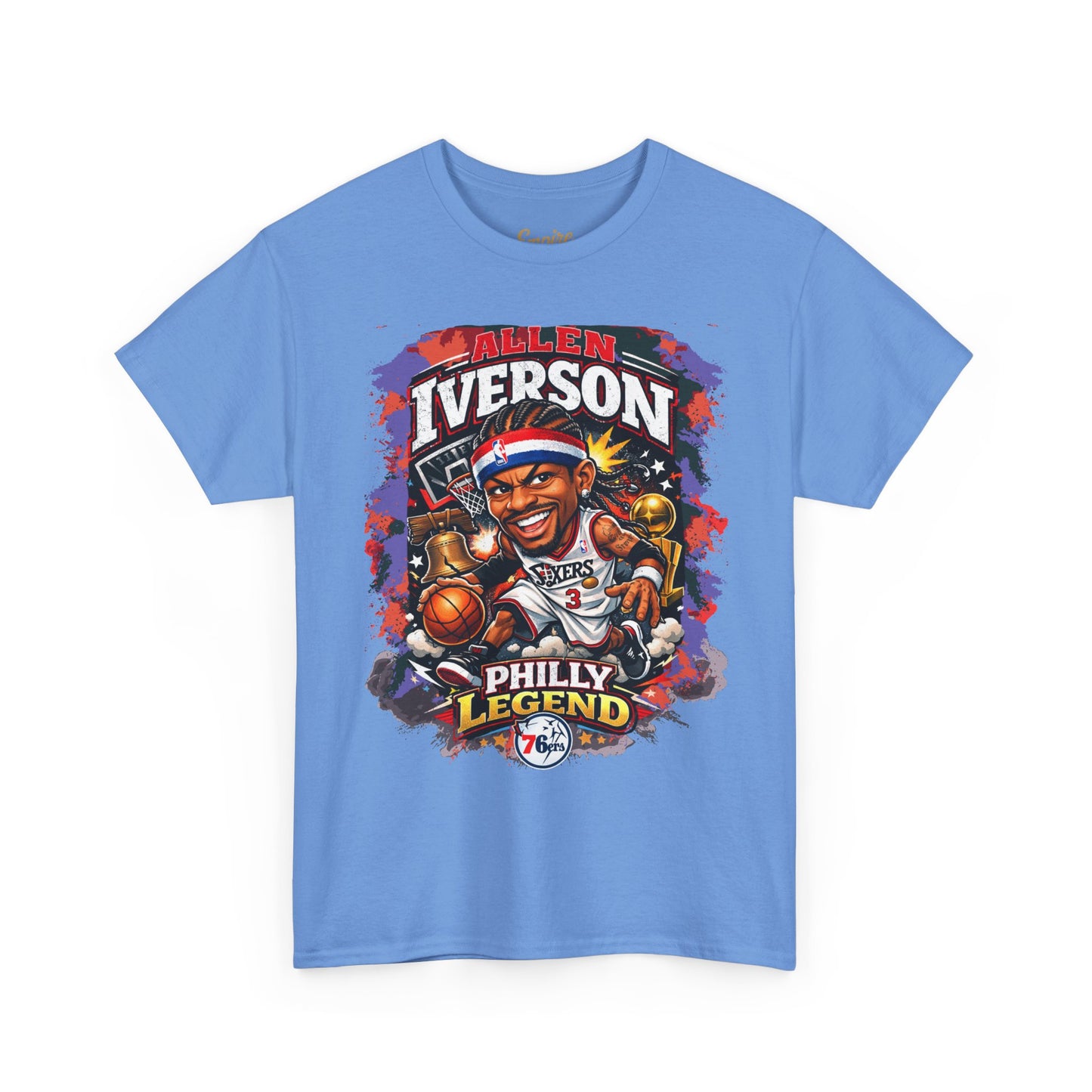 Philly Legend Basketball Tee — Iverson Retro Graphic Shirt