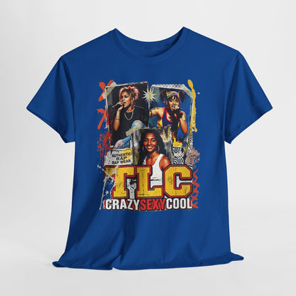 TLC 'Crazy Sexy Cool' Graphic Tee - Retro 90s R&B Band Shirt