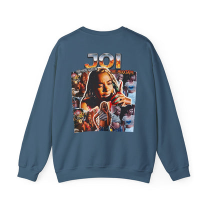 Joi Collage Crewneck Sweatshirt – Retro Concert Photo Graphic