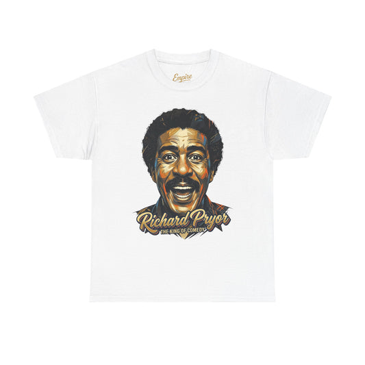 Retro Comedian Portrait Tee — 'Richard Pryor' Graphic T‑Shirt