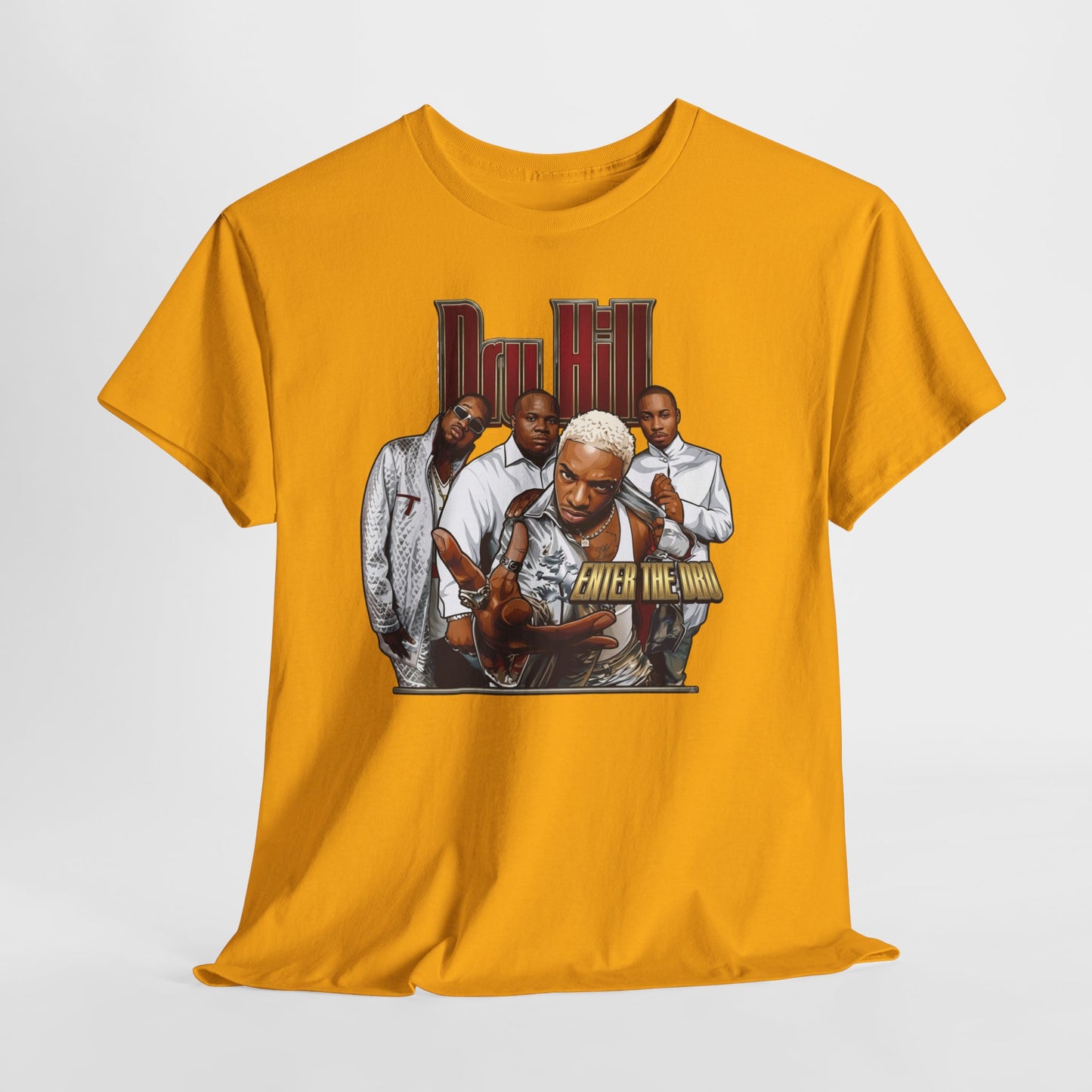 Dru Hill "Enter the Dru" Vintage Style Illustrated Graphic Tee