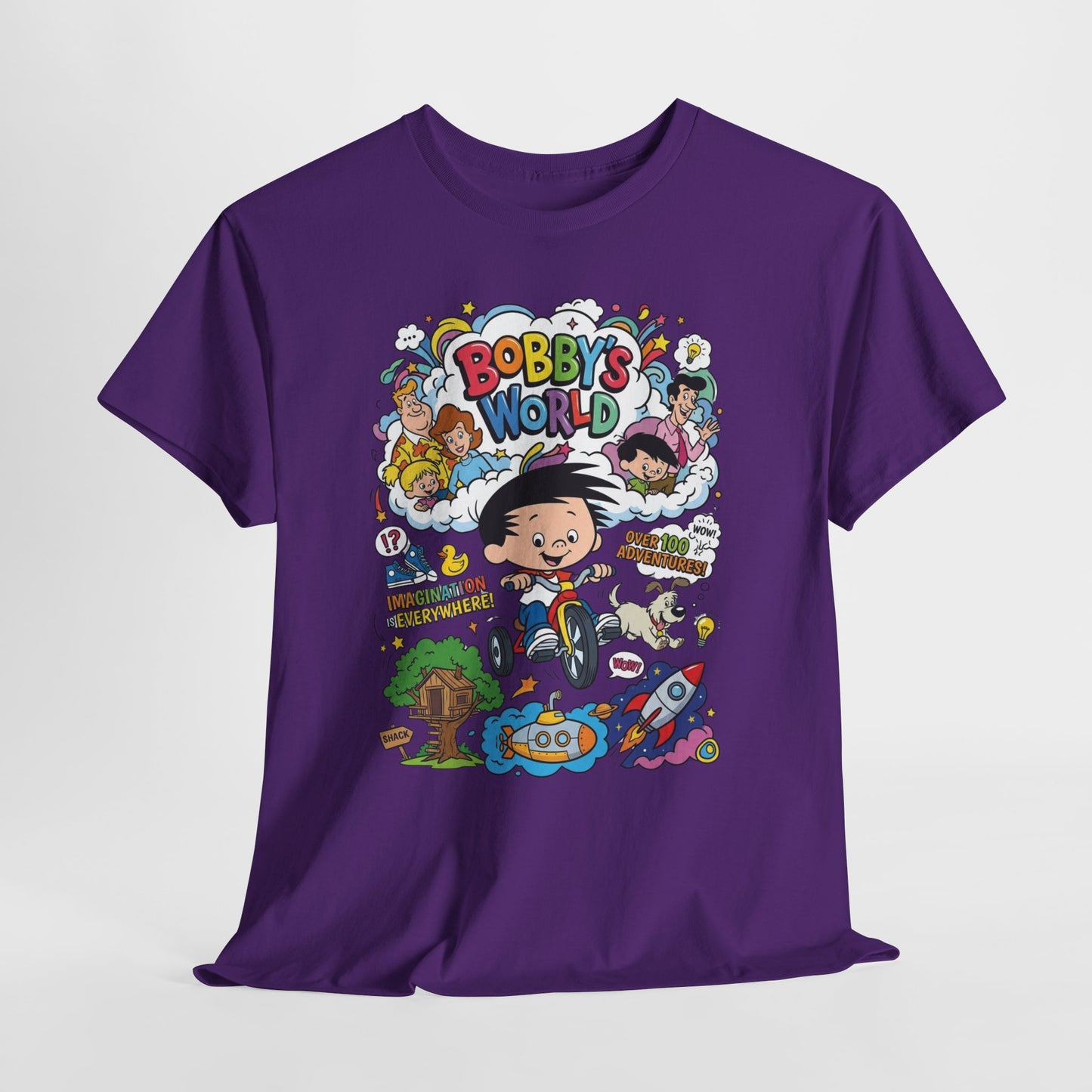 "Bobby's World" Cartoon Adventure Tee