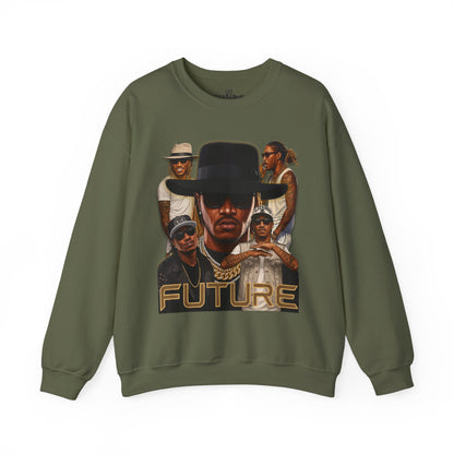 Futuristic Graphic Sweatshirt