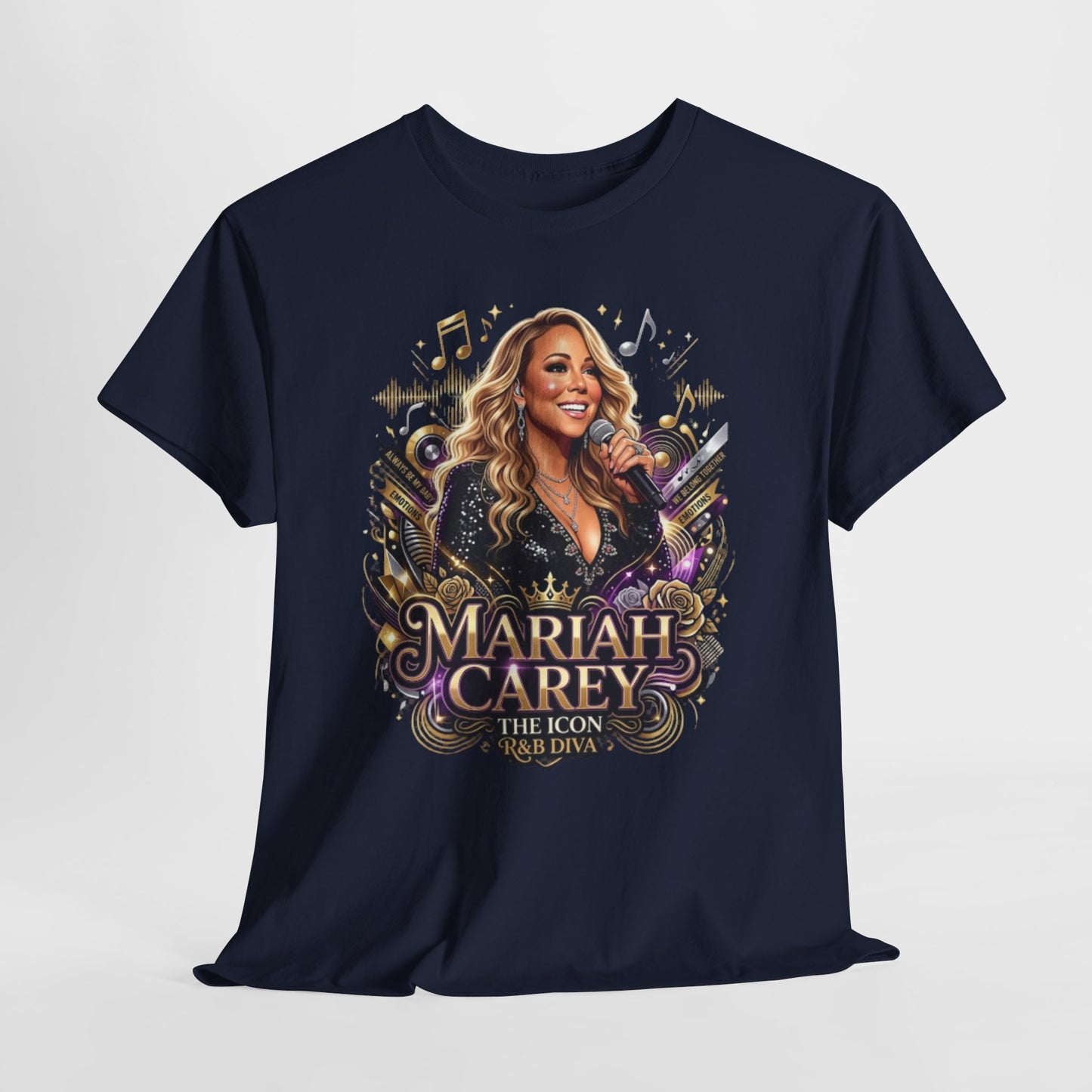 Mariah Carey Tribute T-Shirt — "The Icon, The Diva" Graphic Tee