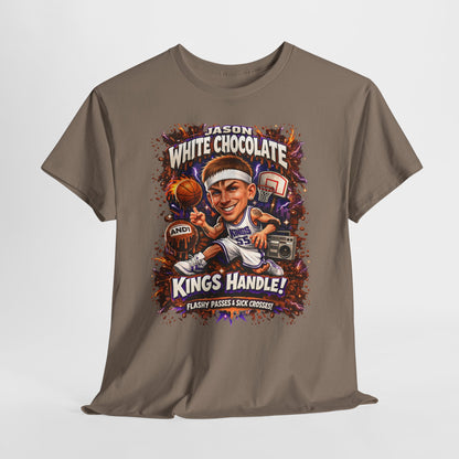 White Chocolate Kings Handle Basketball T-Shirt