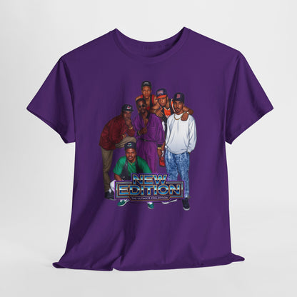 Vintage New Edition Graphic Tee – "The Ultimate Collection" Retro Portrait T-Shirt