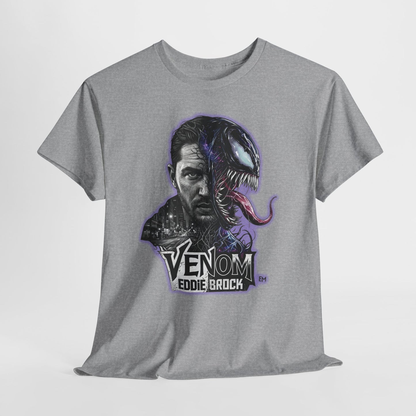 Venom Eddie Brock Graphic Tee — Antihero Comic Movie Fan Shirt