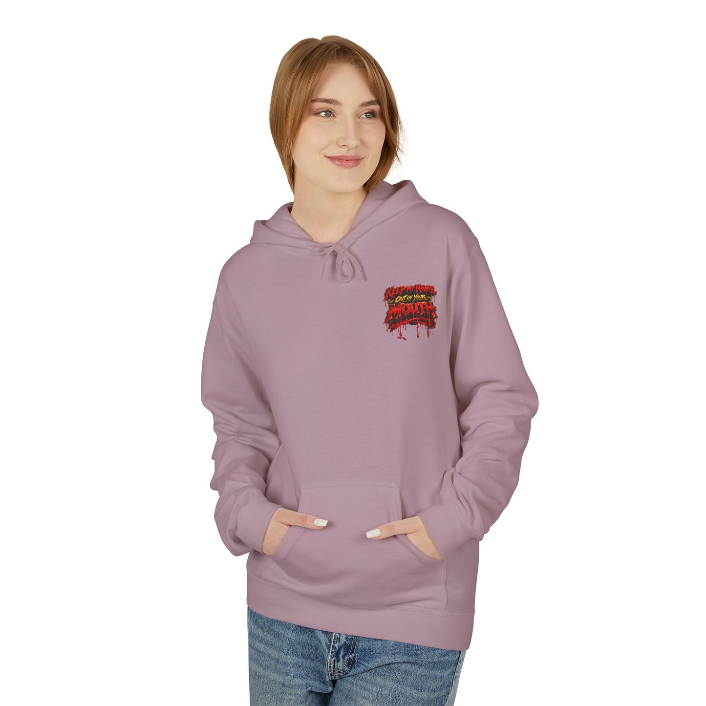 Horror Movie Candyman "Sweets to the Sweet" Retro Poster Midweight Softstyle Fleece Hoodie