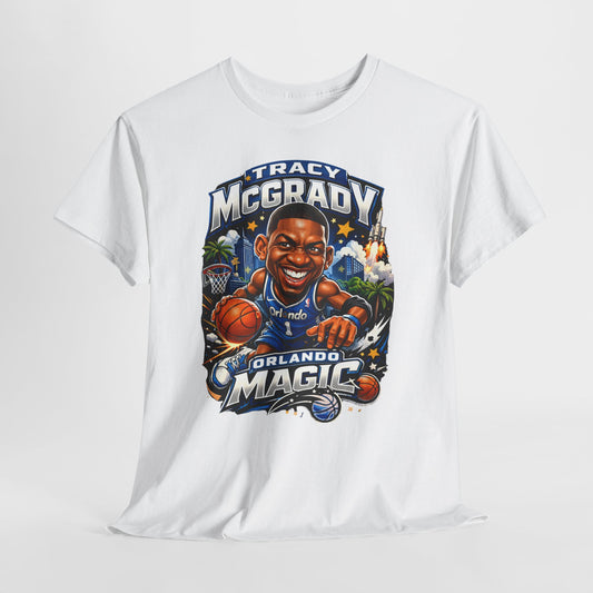 Tracy McGrady Orlando Magic Retro Basketball Tee