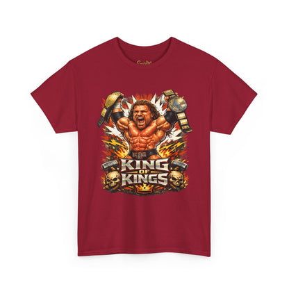 King of Kings Tee - Retro Wrestling Champion Graphic T-Shirt