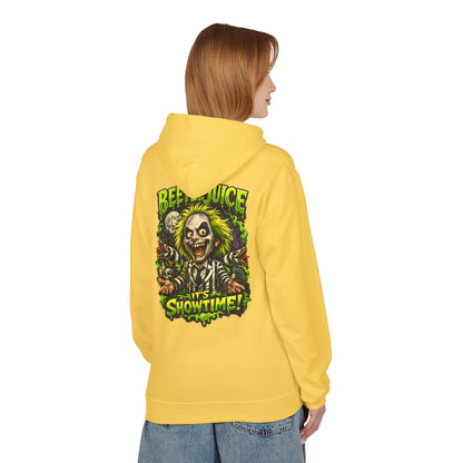 Beetlejuice "It's Showtime" Unisex Midweight Softstyle Fleece Hoodie