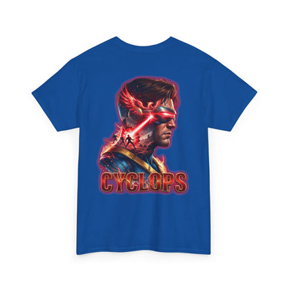 Cyclops Graphic Tee - Retro Superhero X-Men Design