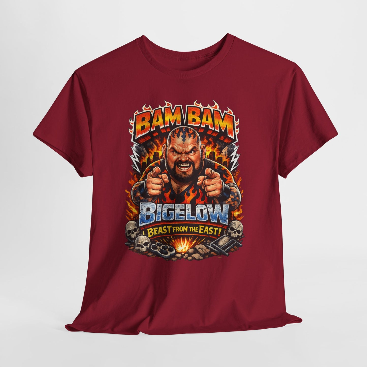Bam Bam Bigelow 'Beast From the East' Graphic Tee