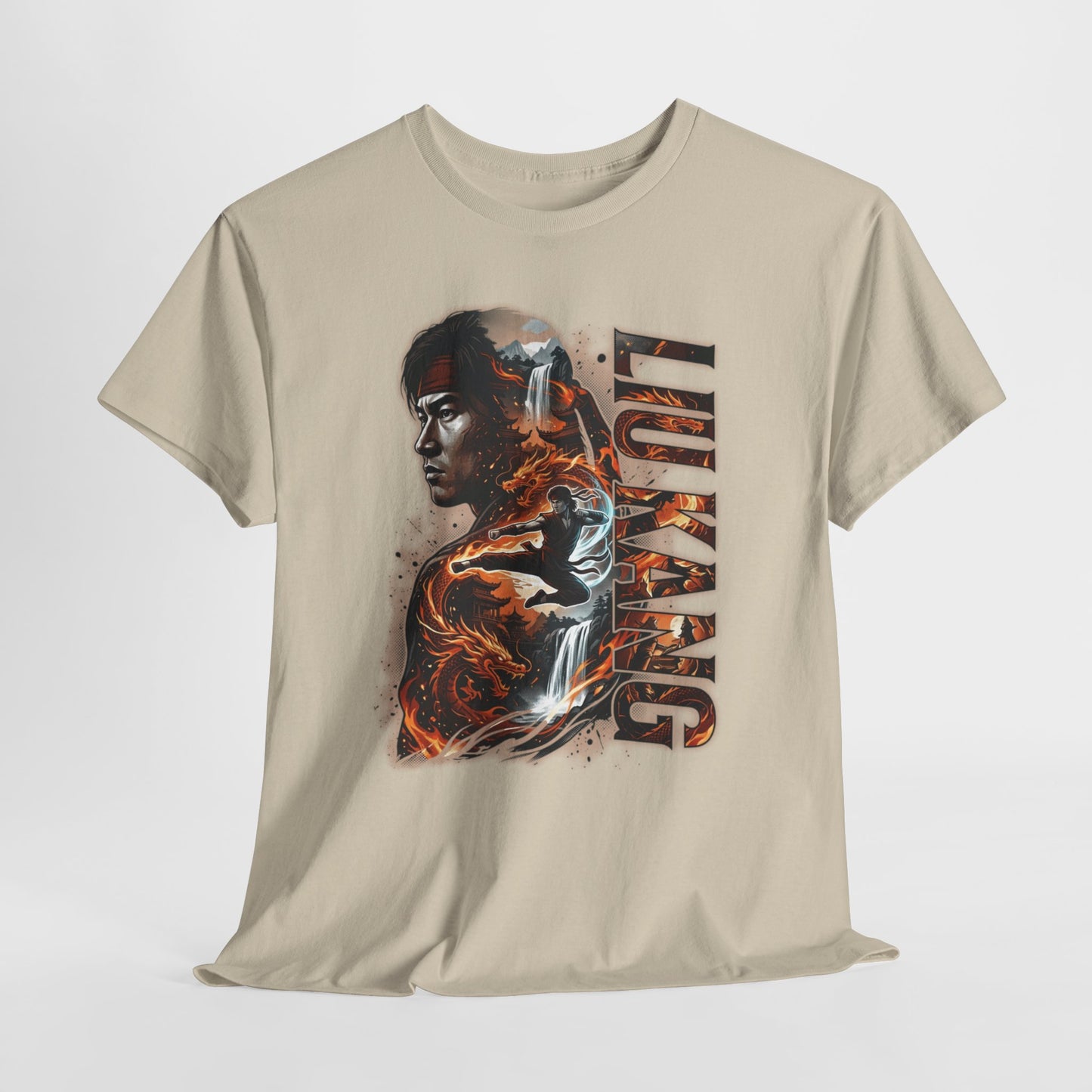 Dragon Portrait T‑Shirt — Li Xiaolong Martial Arts Tribute Tee