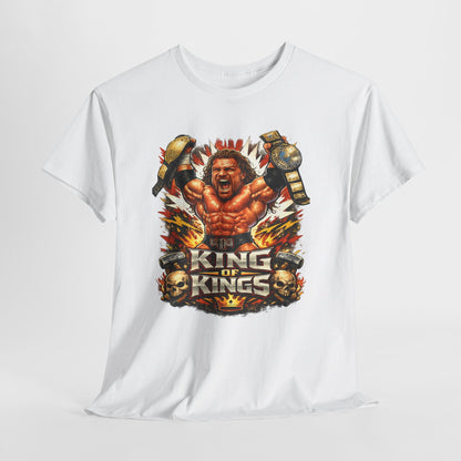 King of Kings Tee - Retro Wrestling Champion Graphic T-Shirt