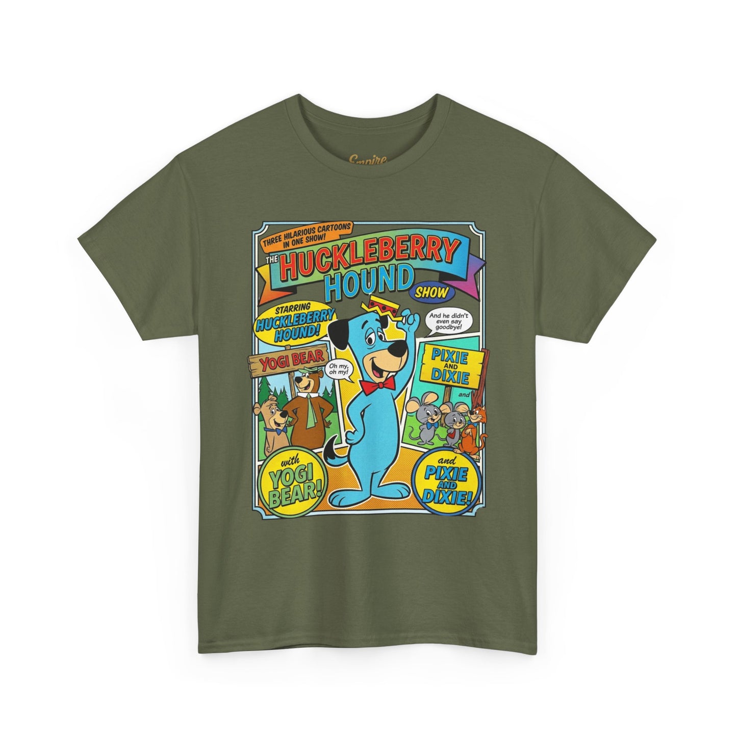 Huckleberry Hound Vintage Cartoon T-Shirt
