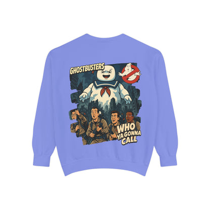 Ghostbusters Sweatshirt — Who Ya Gonna Call Vintage Graphic Crewneck